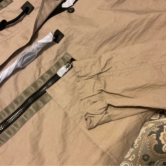 NWT Coach Military Coat Parka  With Hood 69892 Gravel Grey Women’s Sz 6 - Picture 11 of 13